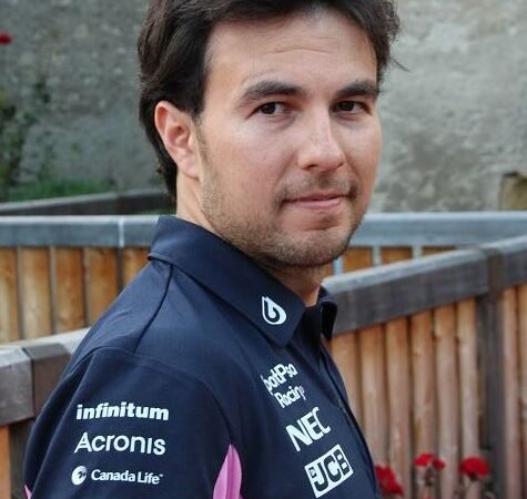 Sergio Pérez em retrato de arquivo de27de junho de2019; não é registro do anúncio da Cadillac em2026.