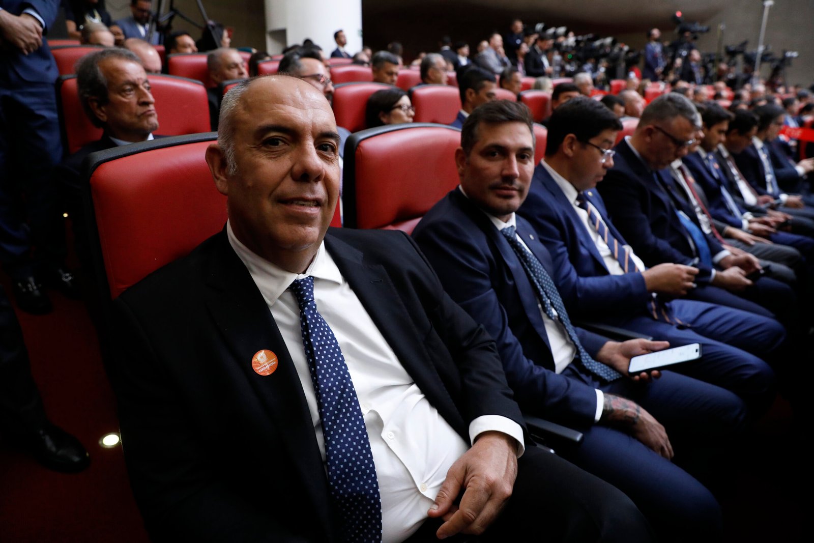 Valdemar Costa Neto, à esquerda em primeiro plano, em sessão no TSE em 12 de maio de 2026; fotografia de arquivo, não da visita de 29 de outubro.