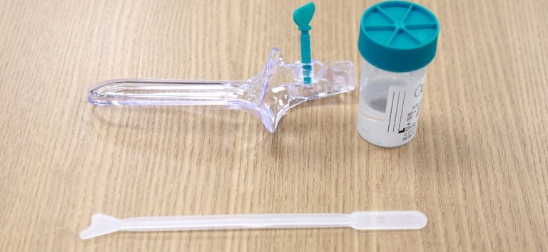 Material de divulgação do teste molecular de DNA-HPV para rastreamento do câncer do colo do útero.