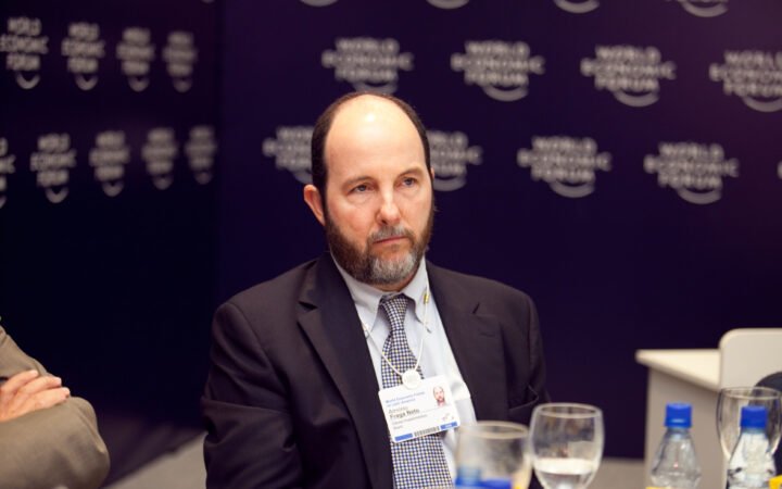 Armínio Fraga em evento do Fórum Econômico Mundial no Rio de Janeiro, em 2009.
