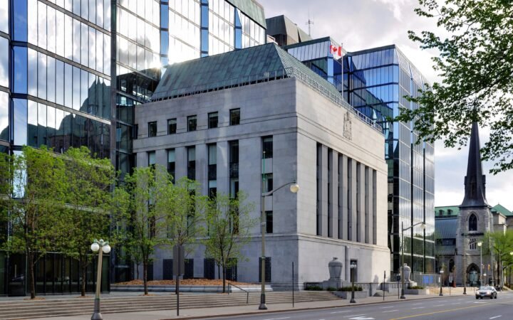 Edifício do Banco do Canadá em Ottawa, fotografado em 14 de maio de 2009.
