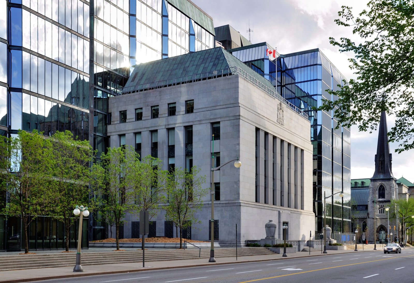 Edifício do Banco do Canadá em Ottawa, fotografado em 14 de maio de 2009.