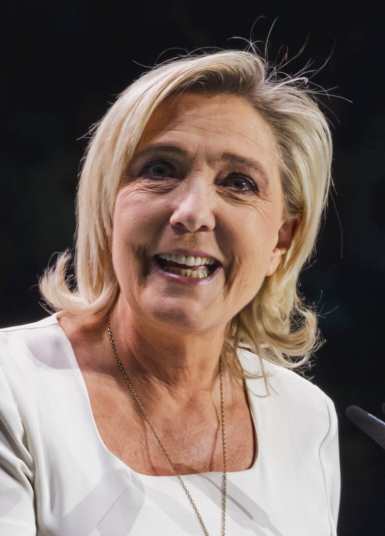 Marine Le Pen em retrato de arquivo de maio de 2024.