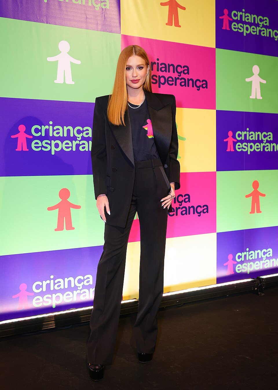 Marina Ruy Barbosa em evento do Criança Esperança.