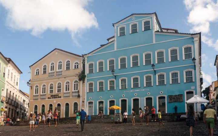 Largo do Pelourinho, em Salvador, em fotografia de Matti Blume de 19 de julho de 2015.