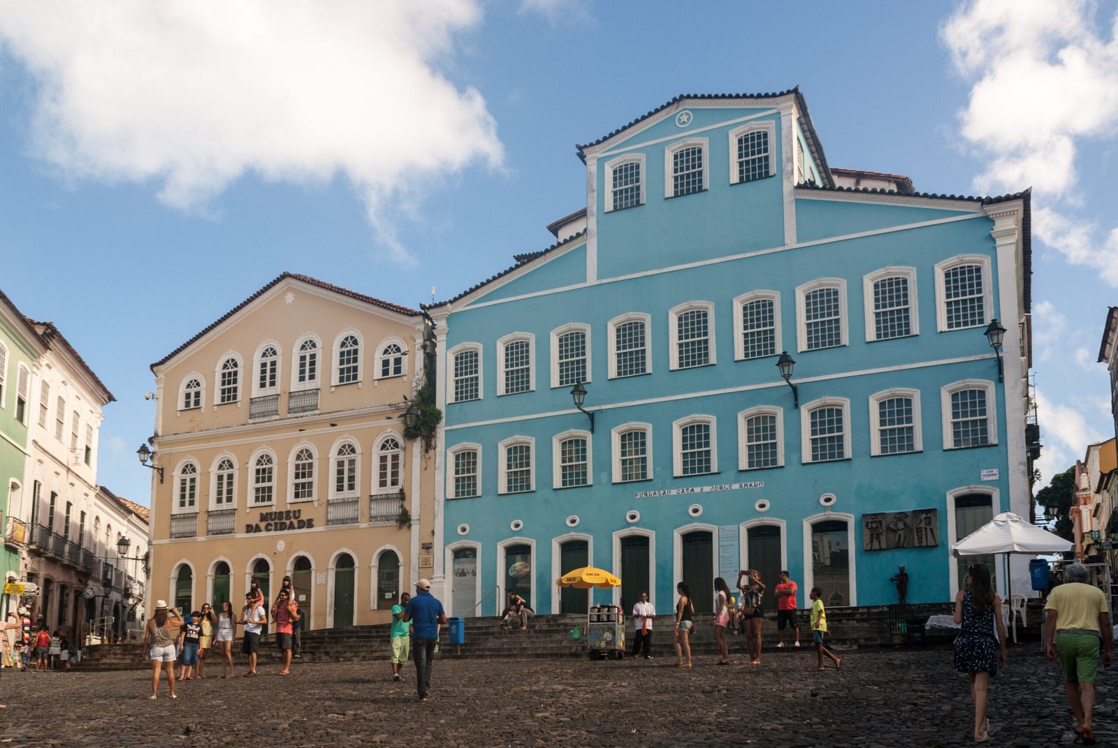 Largo do Pelourinho, em Salvador, em fotografia de Matti Blume de 19 de julho de 2015.