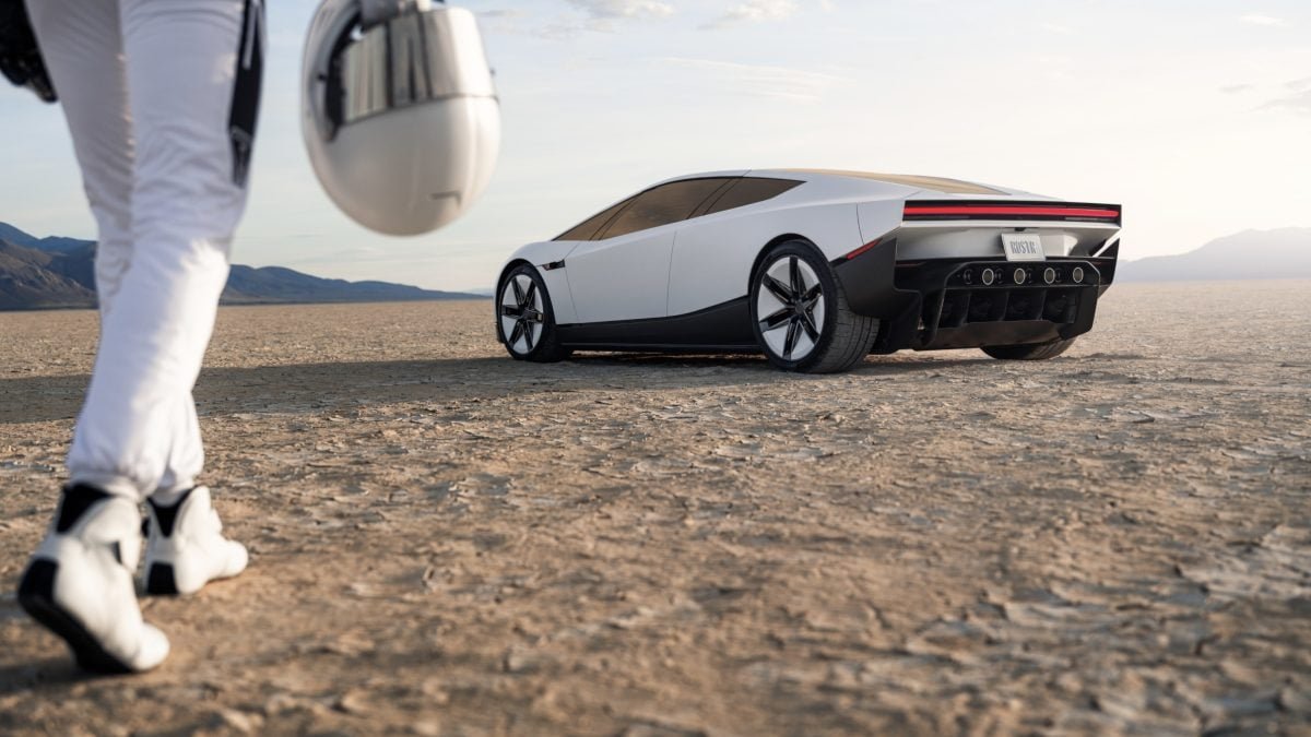 Roadster em imagem de divulgação da Tesla